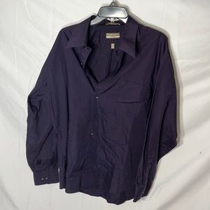 Men’s Purple Button up dress shirt. Size XL